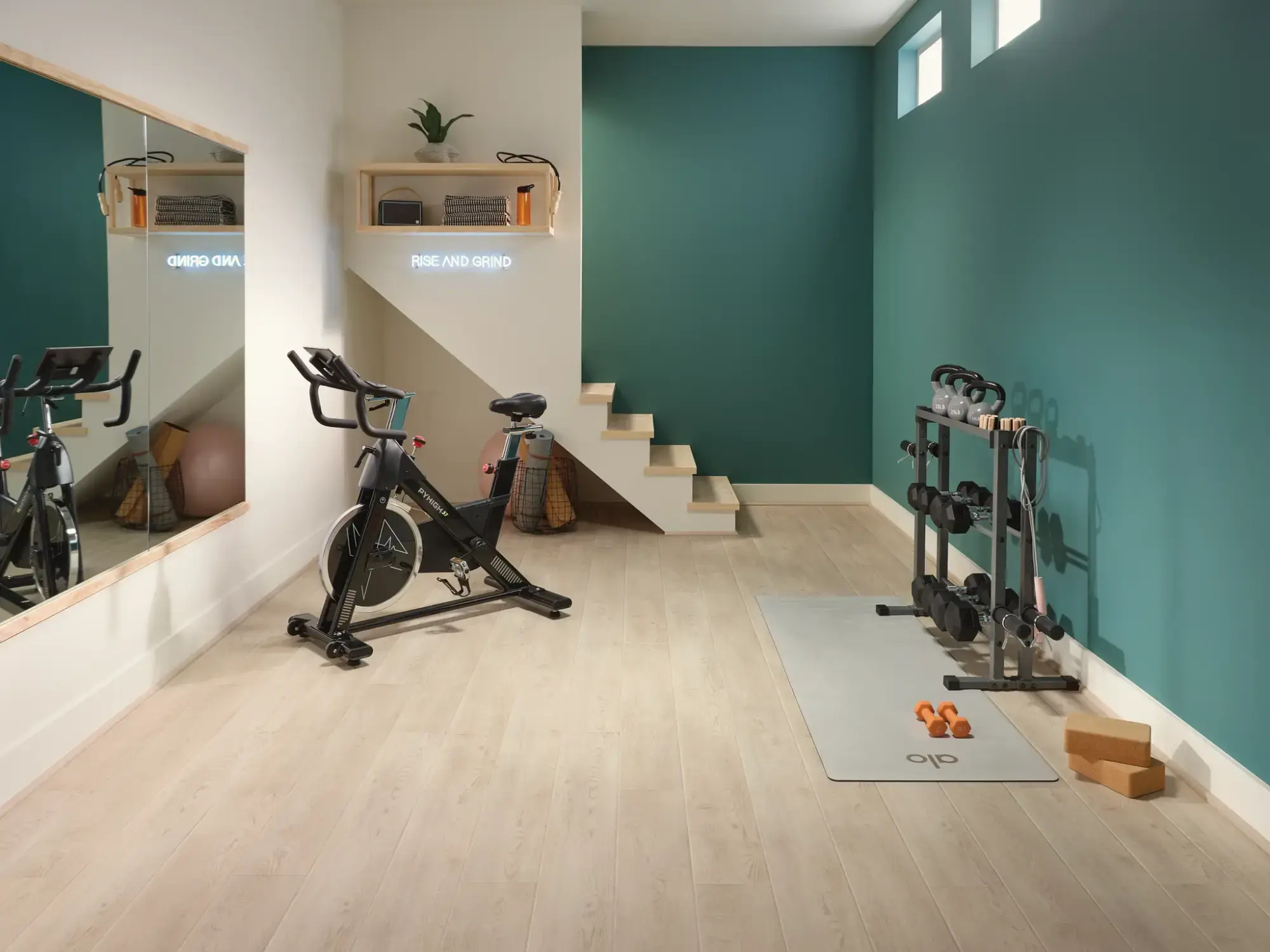 Basement LVP