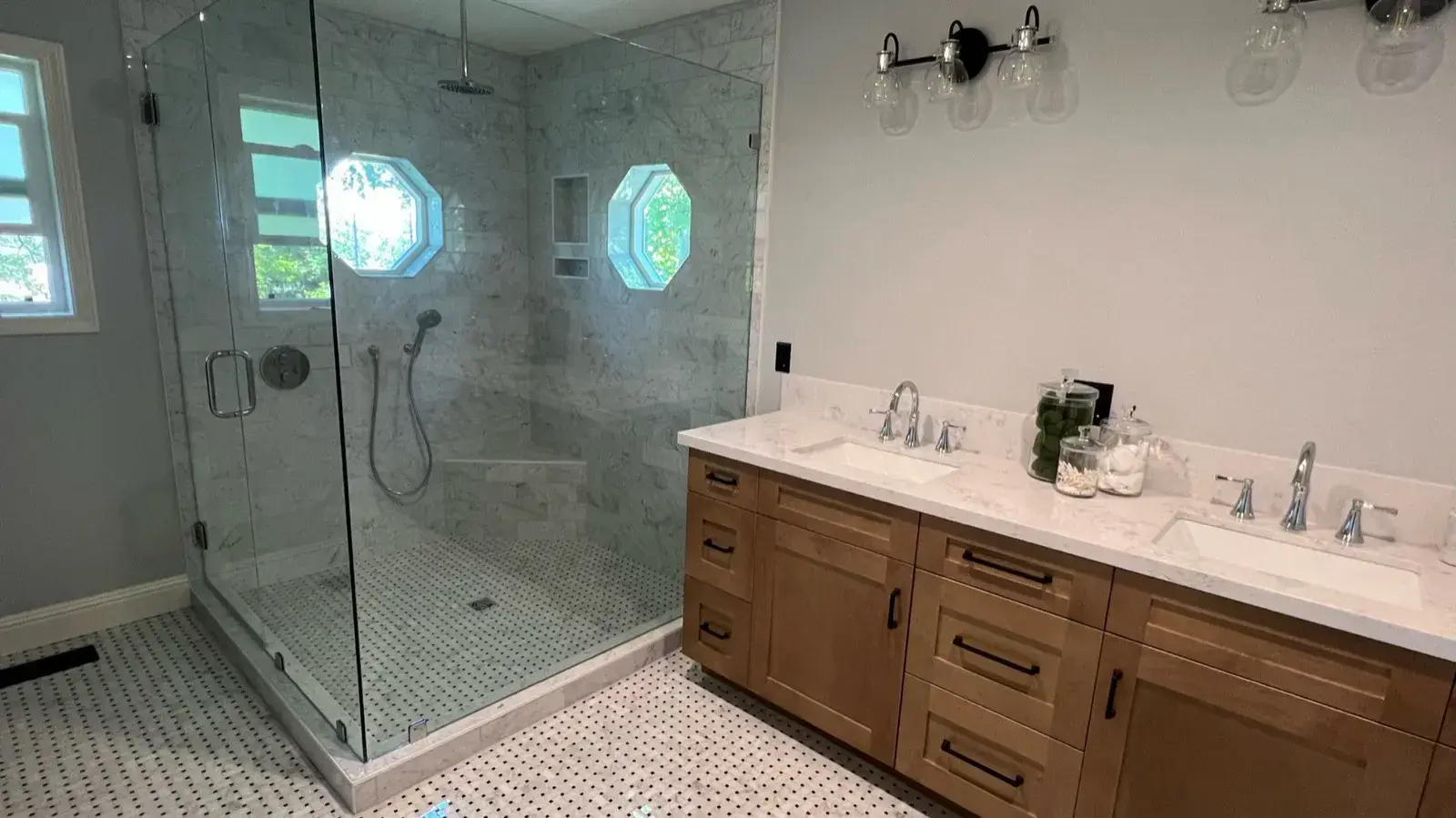 Bathroom remodel by Barron's