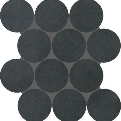 Indoterra Volcanic Ash, Circle, 4, Stepwise, Matte Tile by Daltile